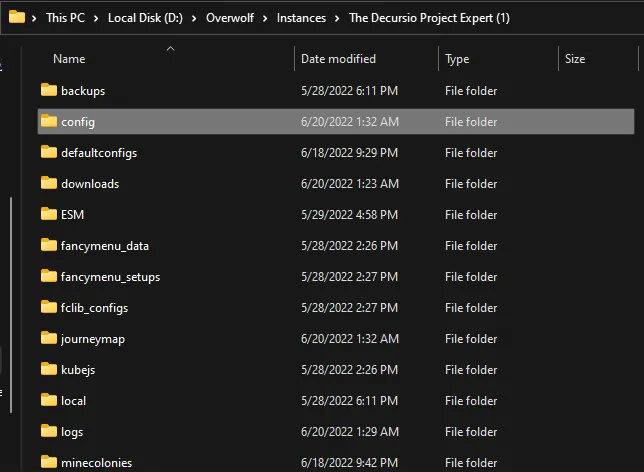 Folder example #1