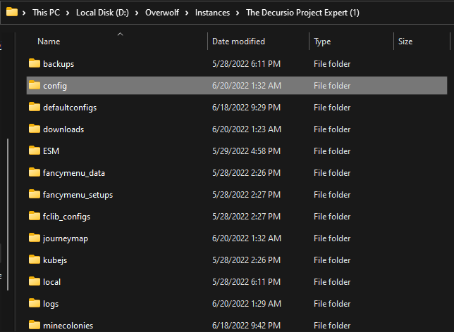 Folder example #1